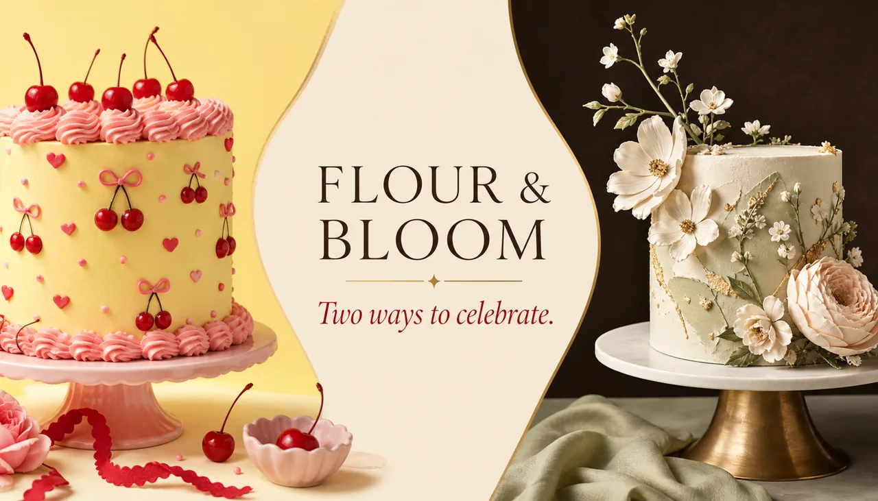 The Cake Studio website concept